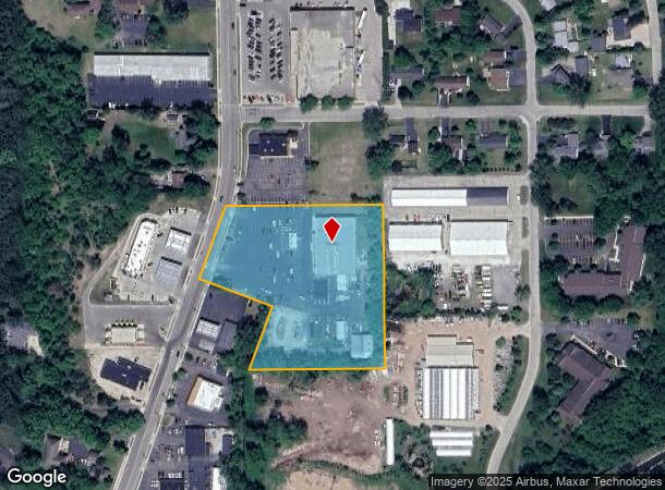 470 N Lake Ave, Twin Lakes, WI Parcel Map