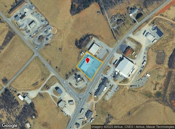 7195 Booker T Washington Hwy, Wirtz, VA Parcel Map