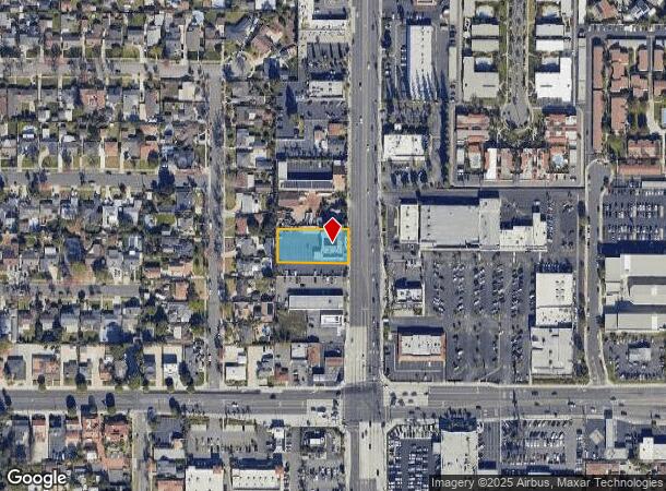  172 N Tustin St, Orange, CA Parcel Map