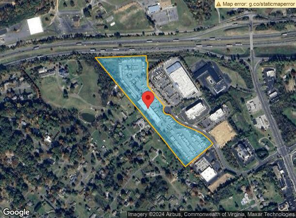  8198 Gander Way, Roanoke, VA Parcel Map