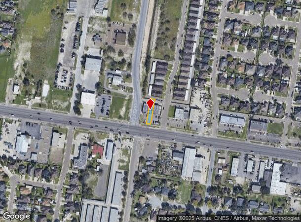 803 E Ferguson St, Pharr, TX Parcel Map