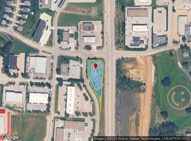  1119 N 204Th Ave, Elkhorn, NE Parcel Map