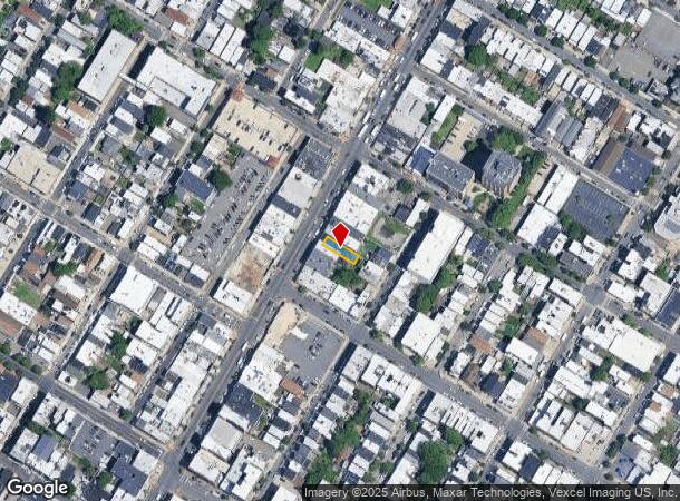 6112 Bergenline Ave, West New York, NJ Parcel Map