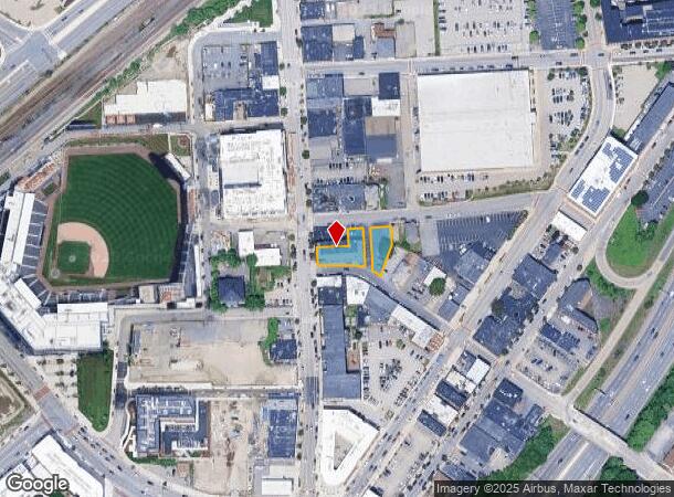 118 Green St, Worcester, MA Parcel Map