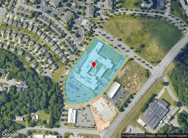 2475 Hillcrest Center Cir, Winston Salem, NC Parcel Map