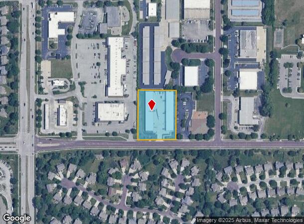  8400 W 127Th St, Overland Park, KS Parcel Map