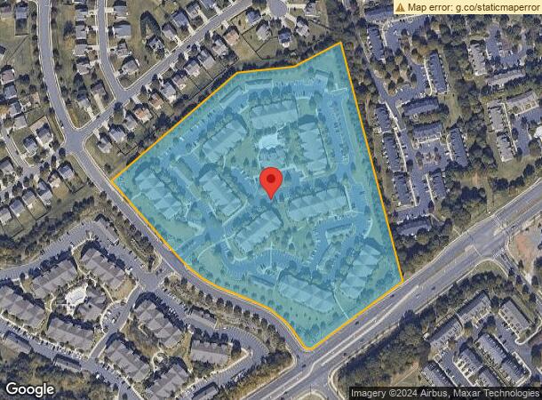  13625 Firenza Cir, Charlotte, NC Parcel Map