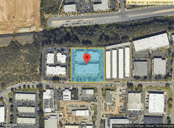  7964 Arjons Dr, San Diego, CA Parcel Map