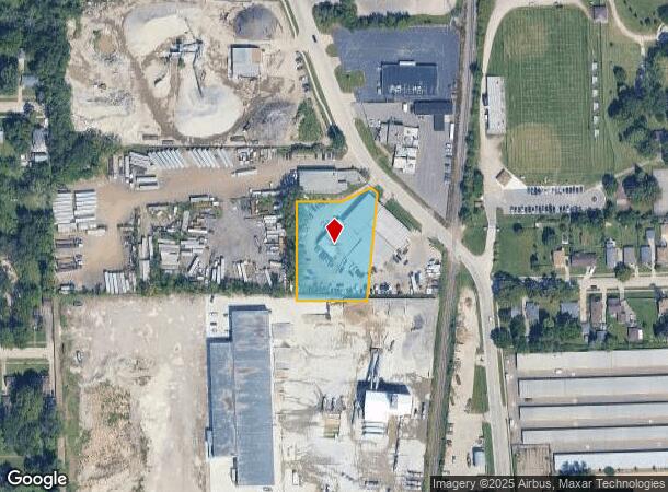 25411 Sherwood Ave, Warren, MI Parcel Map
