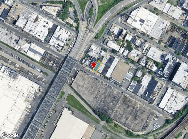  697 E 132Nd St, Bronx, NY Parcel Map