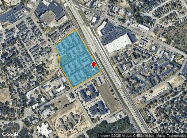 8101 Shin Oak Dr, Live Oak, TX Parcel Map