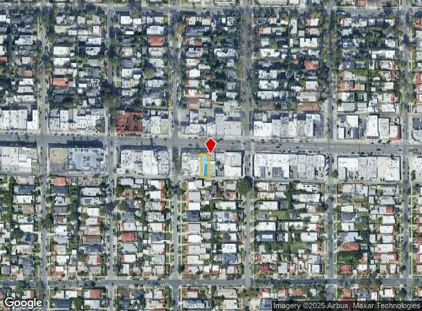 7420 Melrose Ave, Los Angeles, CA Parcel Map