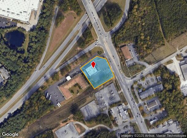 1402 E Williams St, Apex, NC Parcel Map