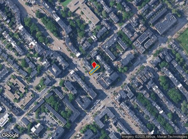 614 Massachusetts Ave, Boston, MA Parcel Map