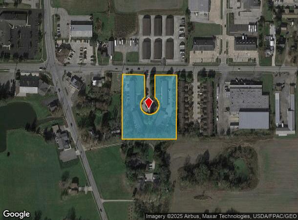  1002 Grace Ln, Seville, OH Parcel Map