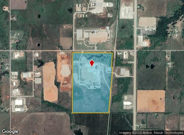 41501 Wolverine Rd, Shawnee, OK Parcel Map
