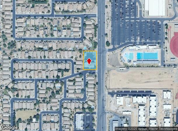 1010 S Crismon Rd, Mesa, AZ Parcel Map