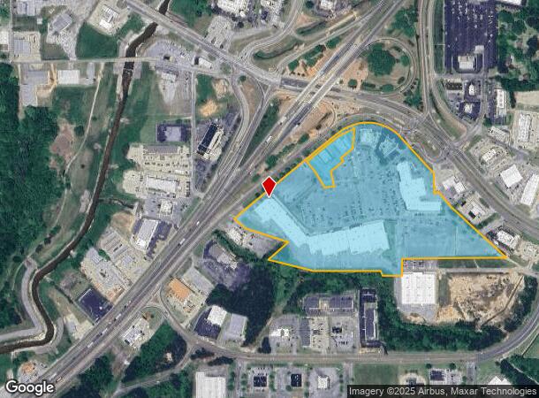 103 S Frontage Rd, Meridian, MS Parcel Map