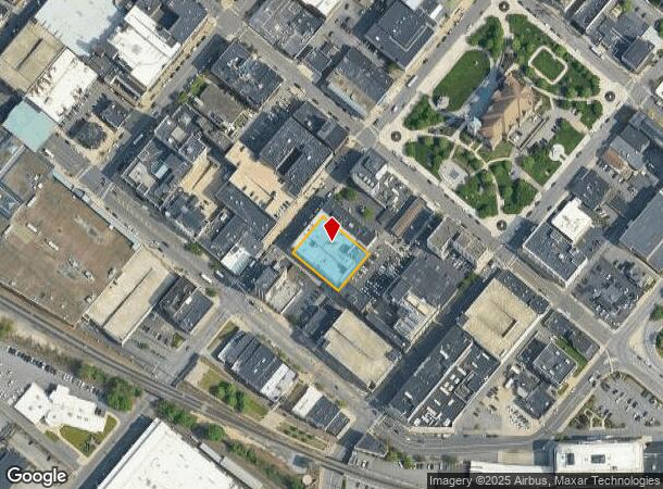  116 N Washington Ave, Scranton, PA Parcel Map