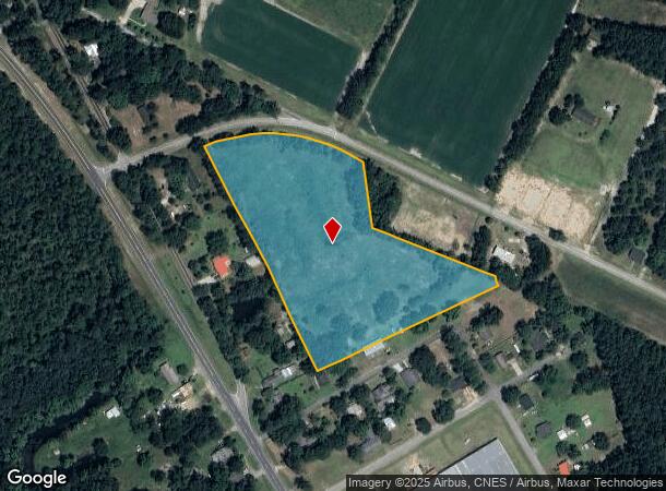 Rogers Rd, Pembroke, GA Parcel Map