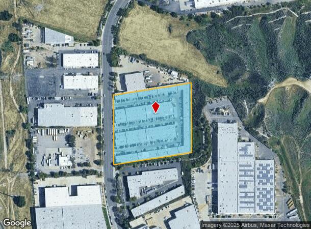  26502 Ruether Ave, Santa Clarita, CA Parcel Map