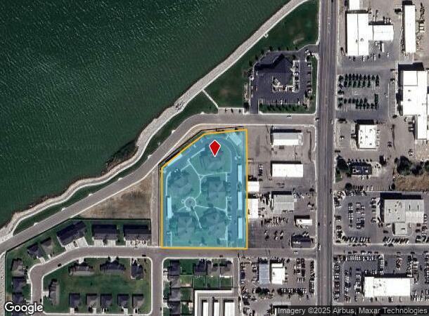 256 W 3Rd St, Burley, ID Parcel Map