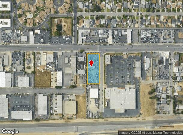 849 W Holt Blvd, Ontario, CA Parcel Map