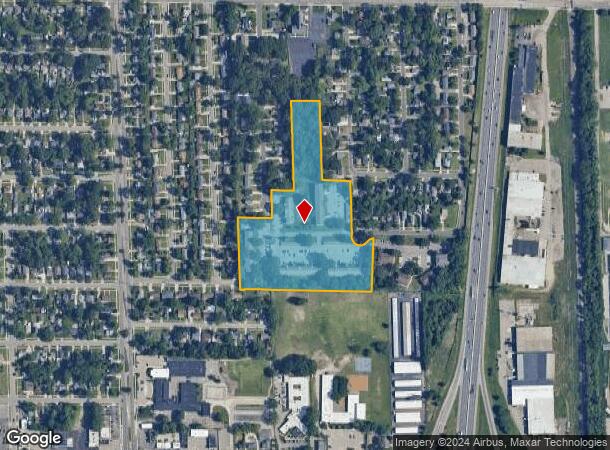  3350 Woodward Ave Sw, Wyoming, MI Parcel Map