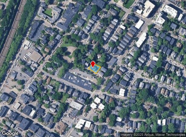  7 Ackley Pl, Jamaica Plain, MA Parcel Map