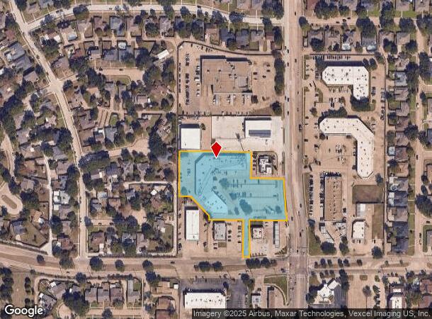 3733 N Josey Ln, Carrollton, TX Parcel Map