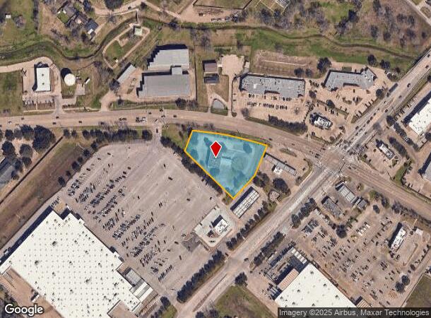 1632 Broadway St, Pearland, TX Parcel Map