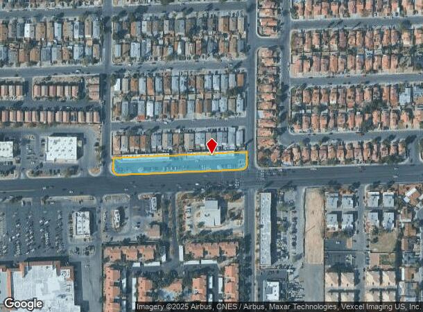 4552 E Bonanza Rd, Las Vegas, NV Parcel Map