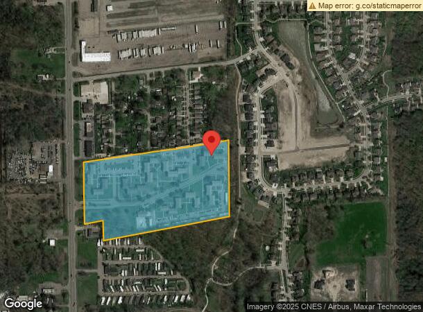  20205 Telegraph Rd, Romulus, MI Parcel Map