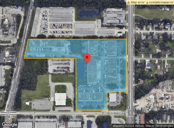  1201-1215 E Donegan Ave, Kissimmee, FL Parcel Map