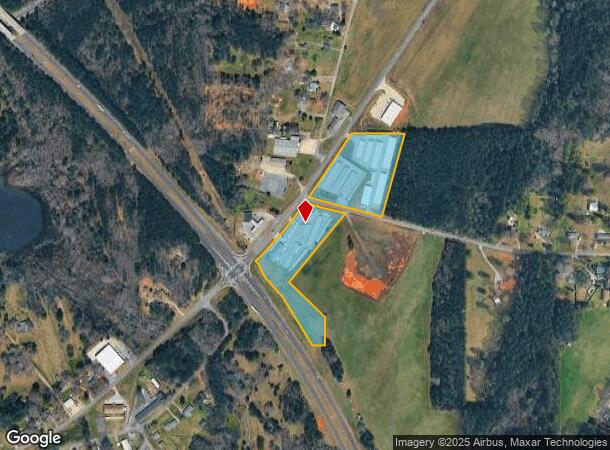  1866 Calhoun Rd Ne, Rome, GA Parcel Map