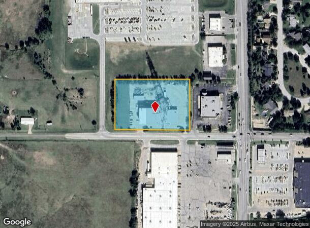  1506 W Comanche St, Dodge City, KS Parcel Map