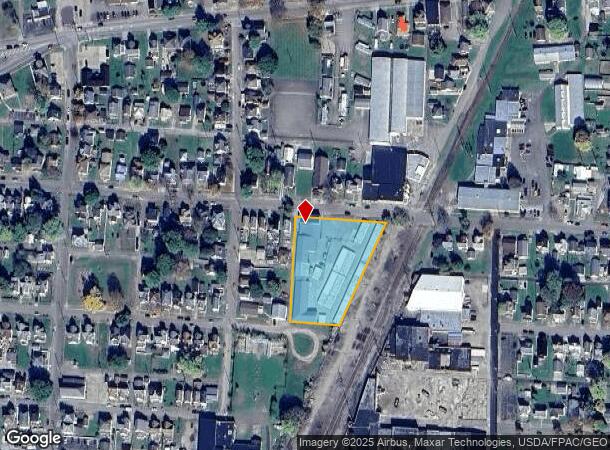 1247 E Main St, Coshocton, OH Parcel Map