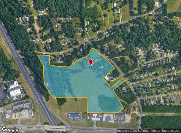  2361 S Edgewood Rd, Millbrook, AL Parcel Map