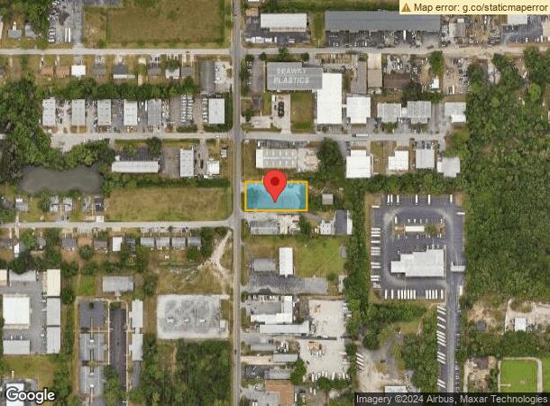  6010 Wall St, Port Richey, FL Parcel Map