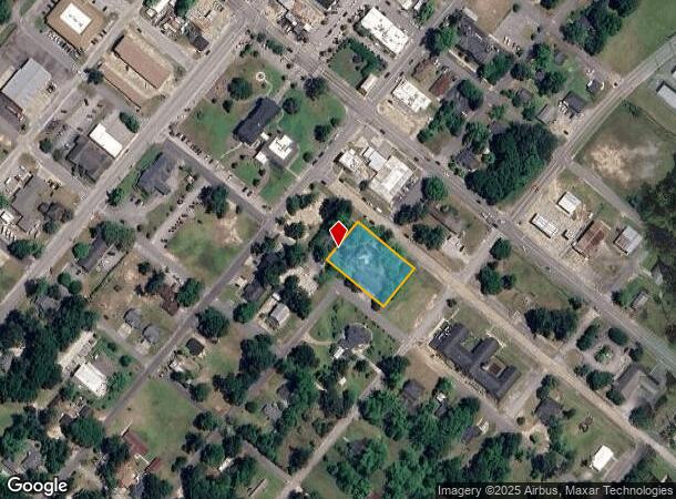 201 Jackson Ave W, Hampton, SC Parcel Map