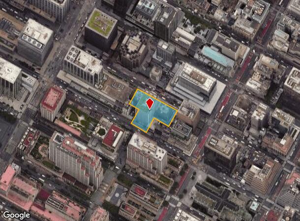 15 W 51St St, New York, NY Parcel Map