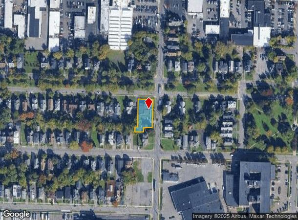  601 Park Ave, Syracuse, NY Parcel Map