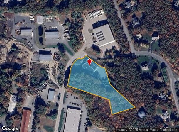 93 Bartzak Dr, Holliston, MA Parcel Map