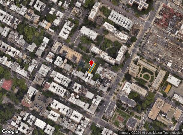  638 E 12Th St, New York, NY Parcel Map