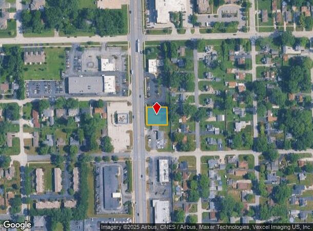  14321 Cicero Ave, Midlothian, IL Parcel Map