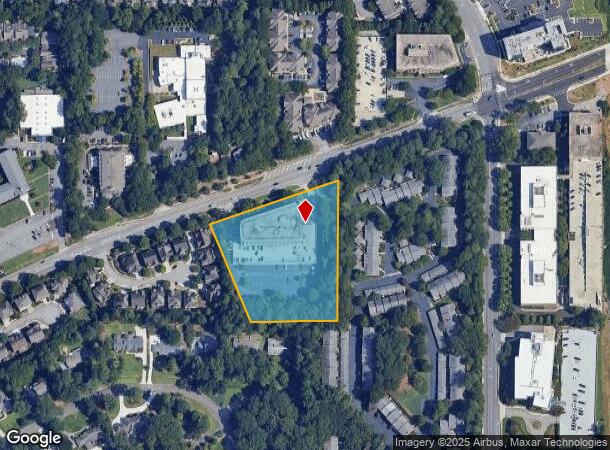  755 Mount Vernon Hwy Ne, Atlanta, GA Parcel Map