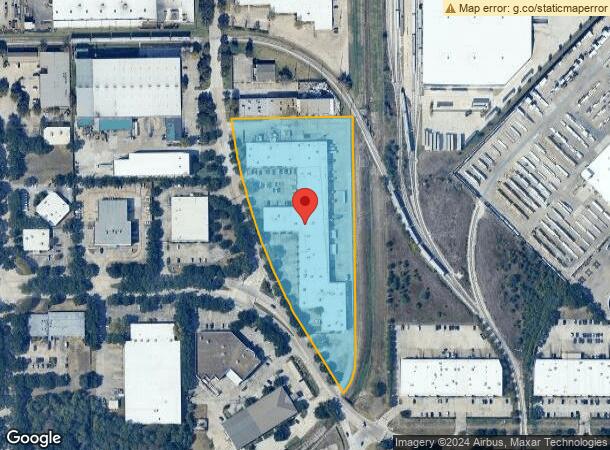  700-766 Industrial Blvd, Sugar Land, TX Parcel Map