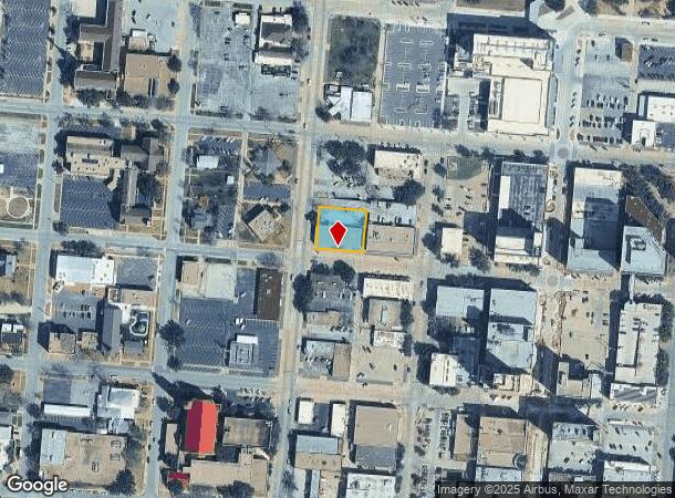  1242 N 4Th St, Abilene, TX Parcel Map
