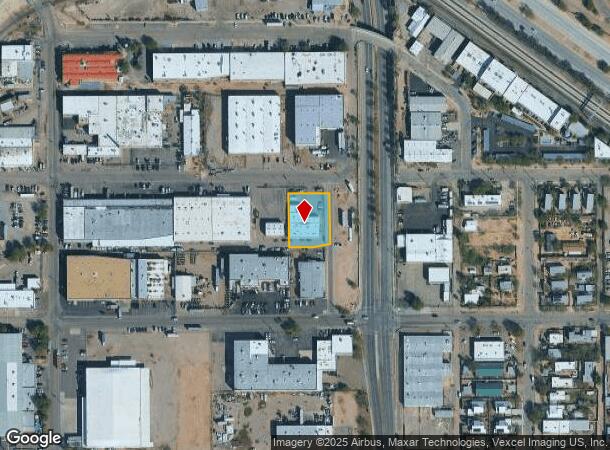 960 E 17Th St, Tucson, AZ Parcel Map