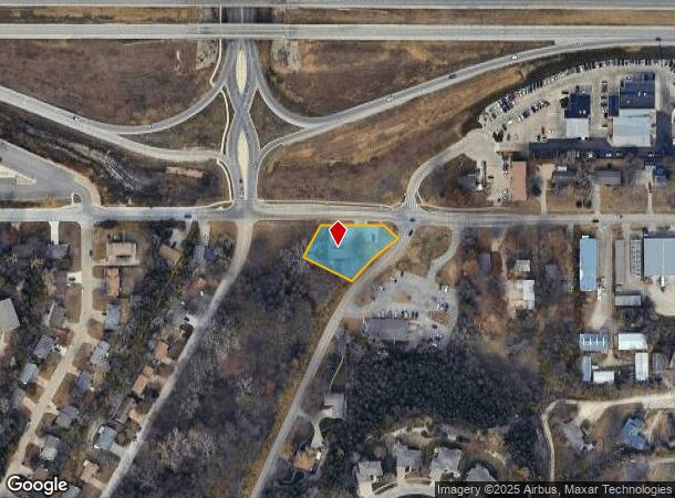  2605 Allison Ave, Manhattan, KS Parcel Map